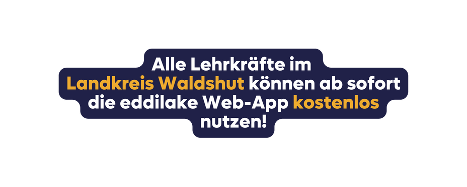 Alle Lehrkräfte im Landkreis Waldshut können ab sofort die eddilake Web App kostenlos nutzen